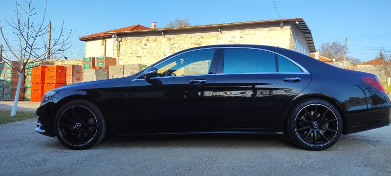 Mercedes-Benz S 350 AMG-LONG-3TV-DISTONIC-BURMESTER-KEY-GO-ПАНОРАМА, снимка 4 - Автомобили и джипове - 46965733