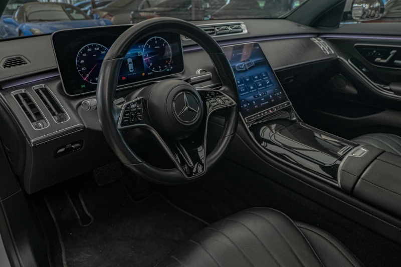 Mercedes-Benz S 400 Long/AMG/3D/Burmester/Камера360/Панорама/4Matic, снимка 7 - Автомобили и джипове - 51001509