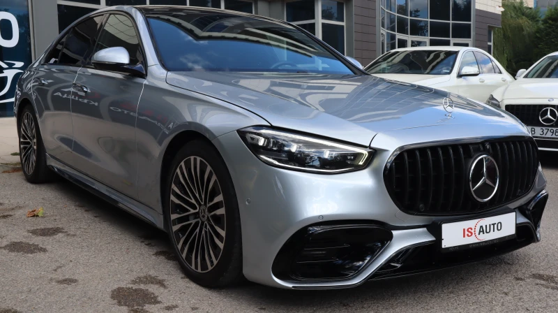 Mercedes-Benz S 400 Long/AMG/3D/Burmester/Камера360/Панорама/4Matic, снимка 3 - Автомобили и джипове - 51001509