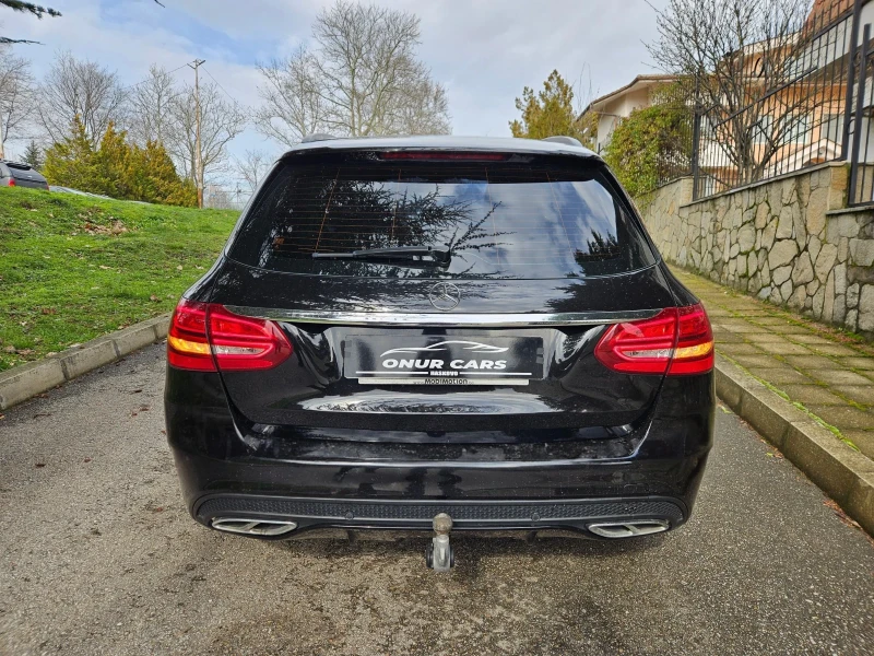 Mercedes-Benz C 180 AMG LINE /7G-TRONIC PLUS/DISTRONIC/CARBON/F1, снимка 5 - Автомобили и джипове - 53404627
