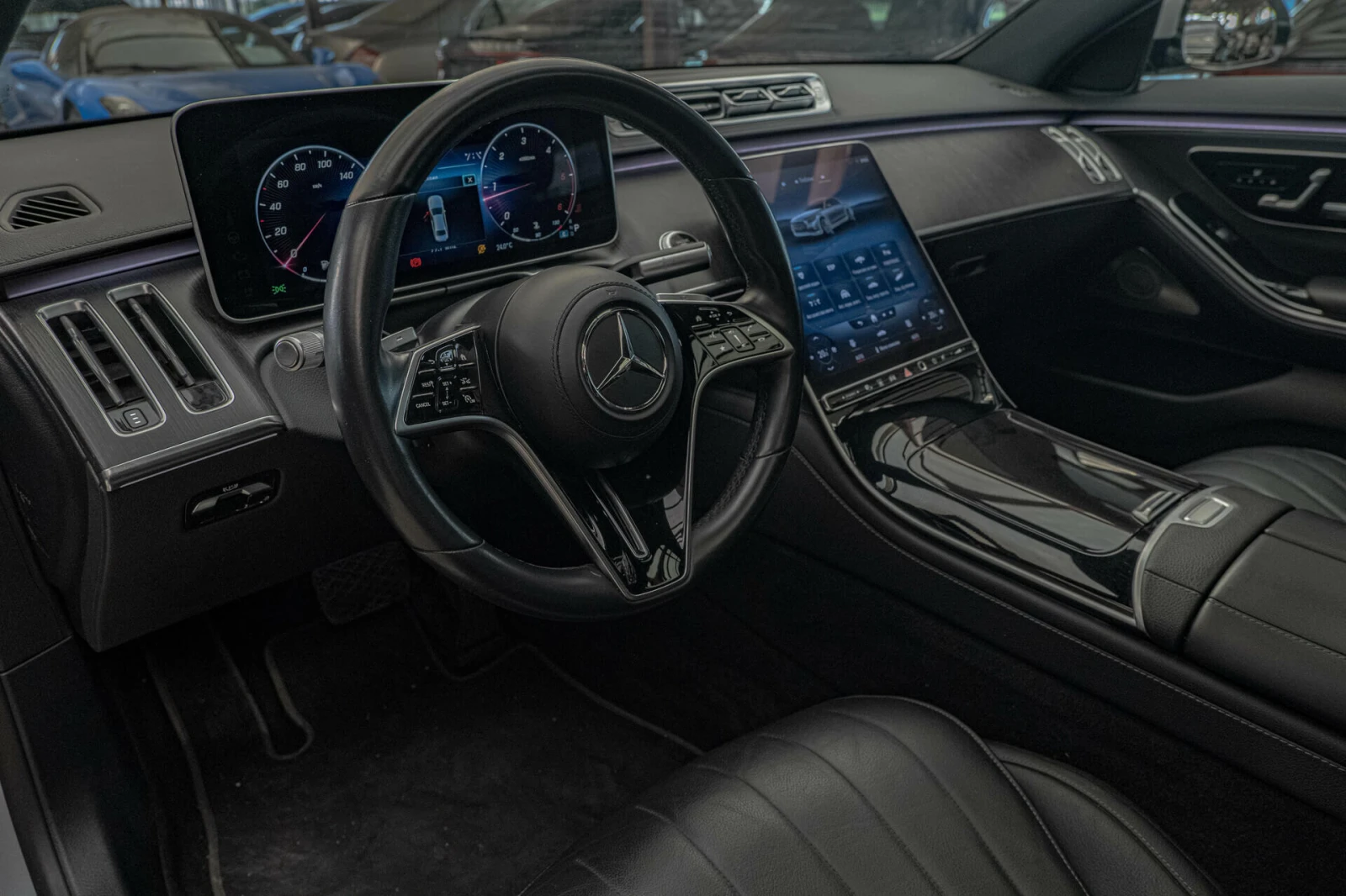 Mercedes-Benz S 400 Long/AMG/3D/Burmester/Камера360/Панорама/4Matic - изображение 7