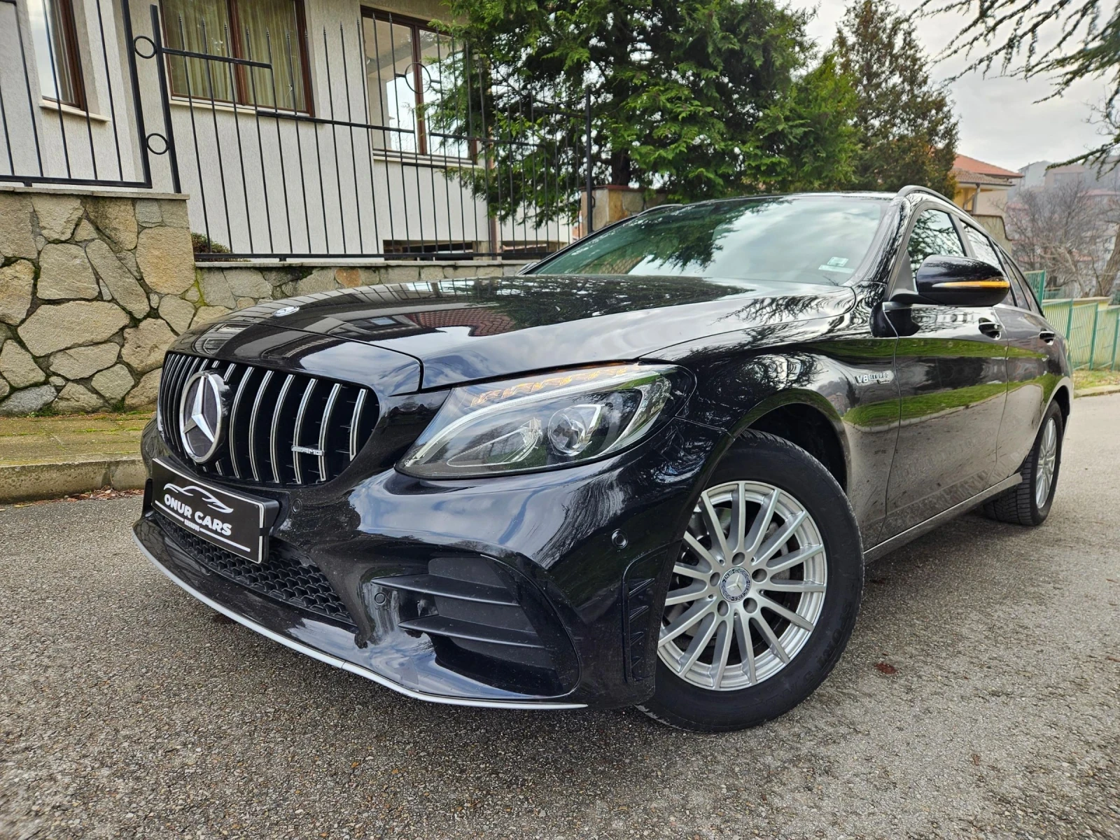 Mercedes-Benz C 180 AMG LINE /7G-TRONIC PLUS/DISTRONIC/CARBON/F1 | Mobile.bg � ����������� 1