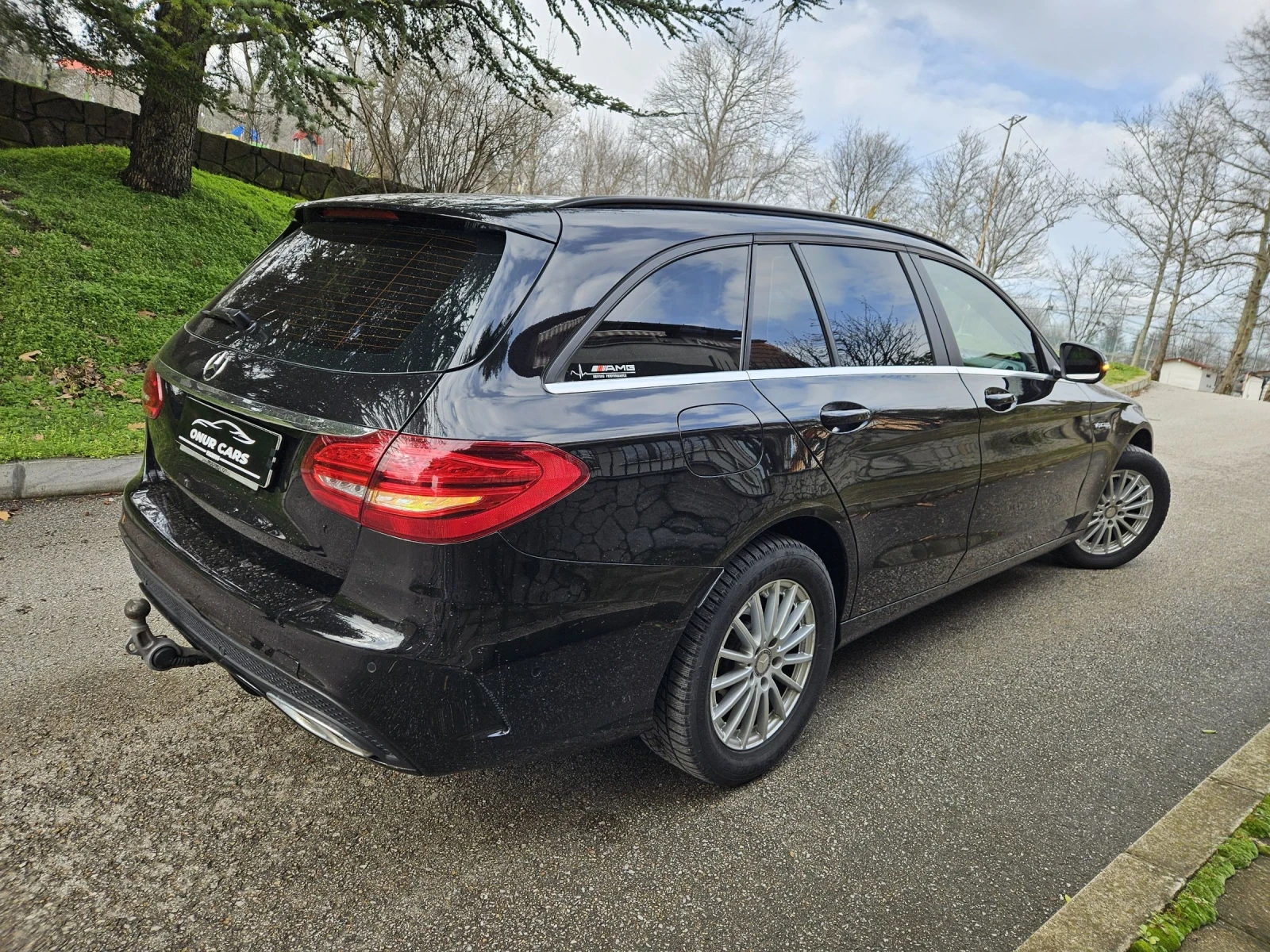 Mercedes-Benz C 180 AMG LINE /7G-TRONIC PLUS/DISTRONIC/CARBON/F1 | Mobile.bg � ����������� 4