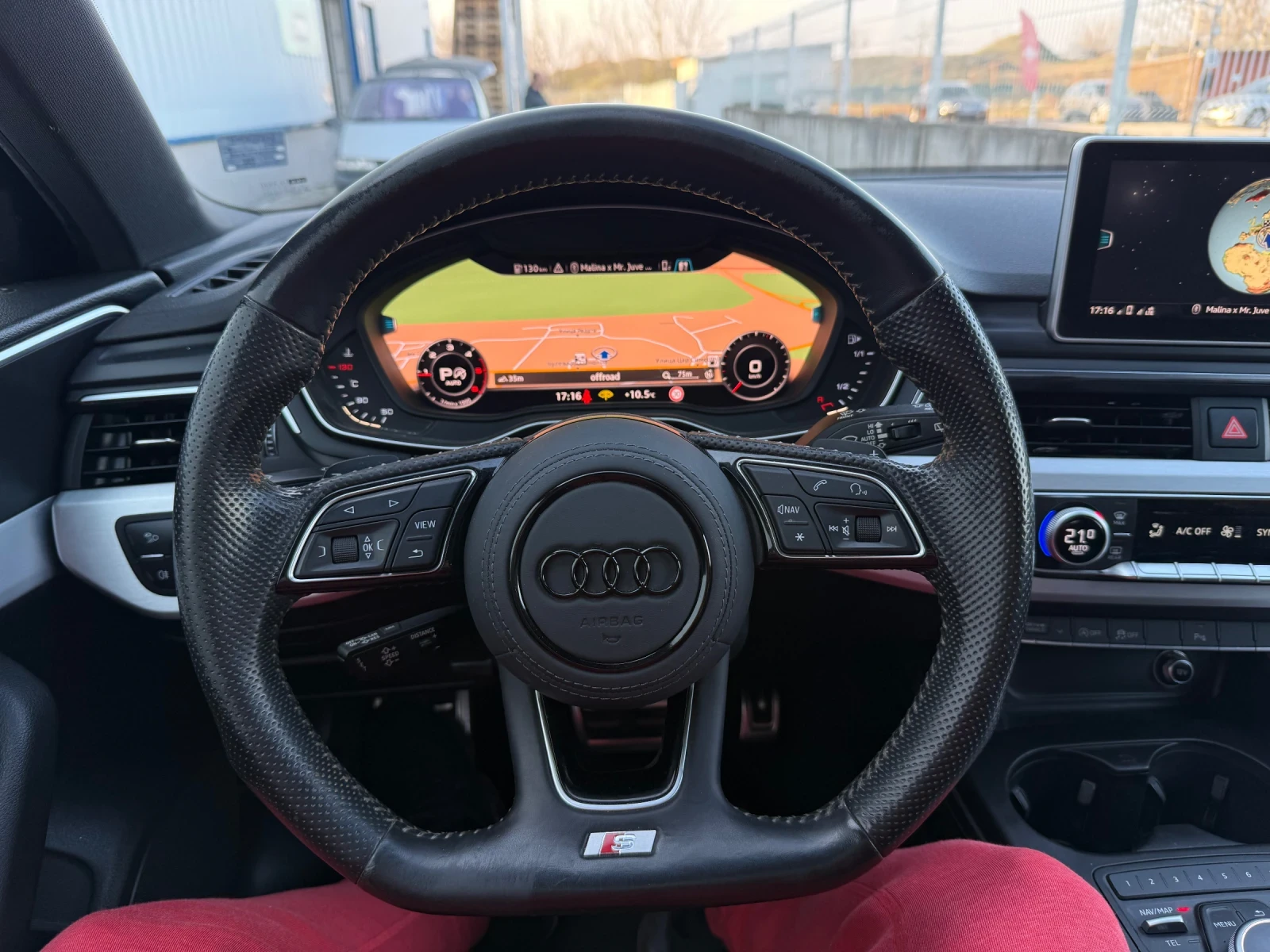 Audi A4 DIGITAL/3xSLINE/2.0TDI 190, снимка 14 - Автомобили и джипове - 53951595