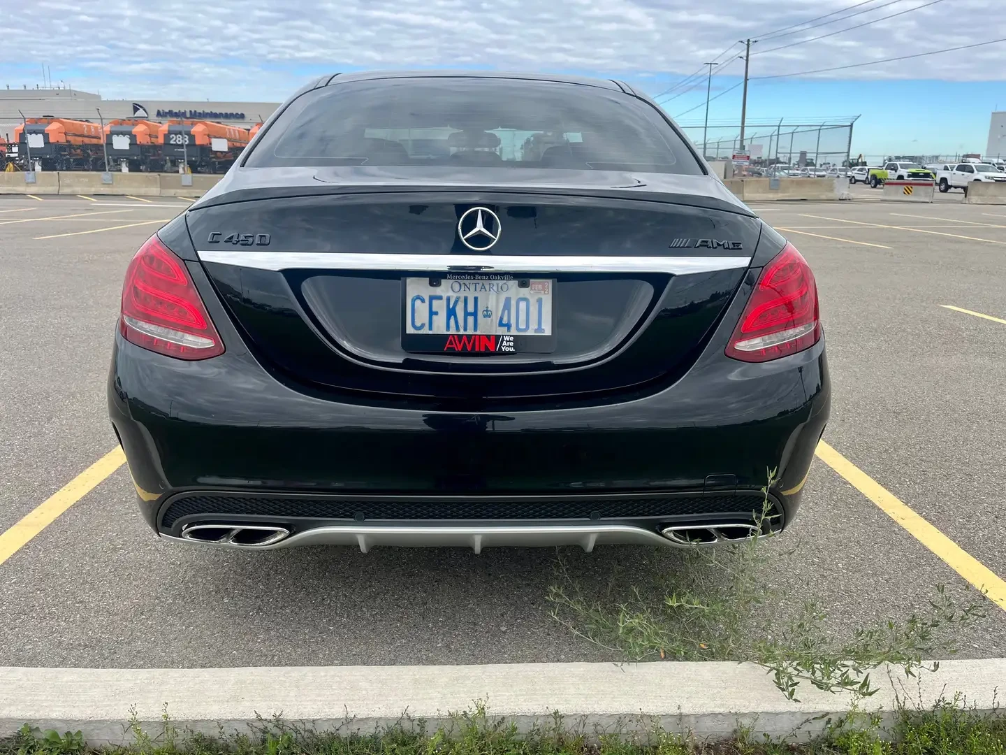 Mercedes-Benz C 450 AMG 4Matic* Burmester* Red Interior, снимка 3 - Автомобили и джипове - 55184676