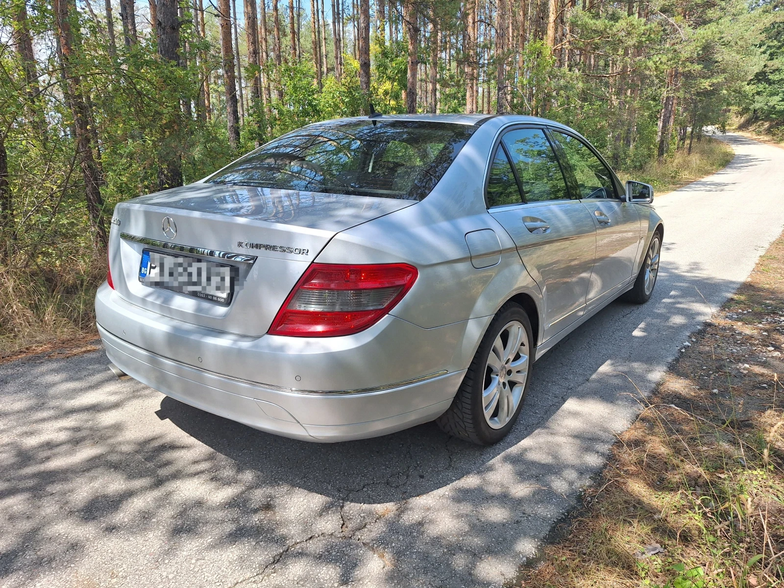 Mercedes-Benz C 200 1.8 184 ГАЗ, снимка 4 - Автомобили и джипове - 55827299
