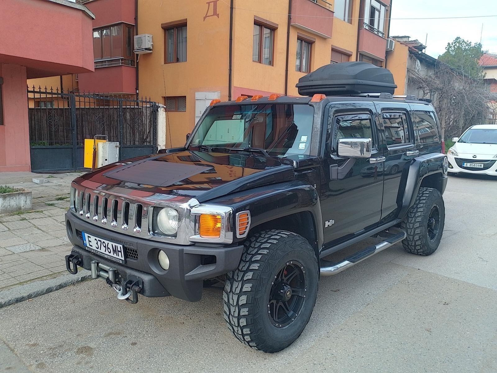 Hummer H3 3.5УНИКА+ГАЗ+TV+DVD+БЛОКАЖ+ПОРЕВ+2 КОМПЛЕКТА ГУМИ  - изображение 1