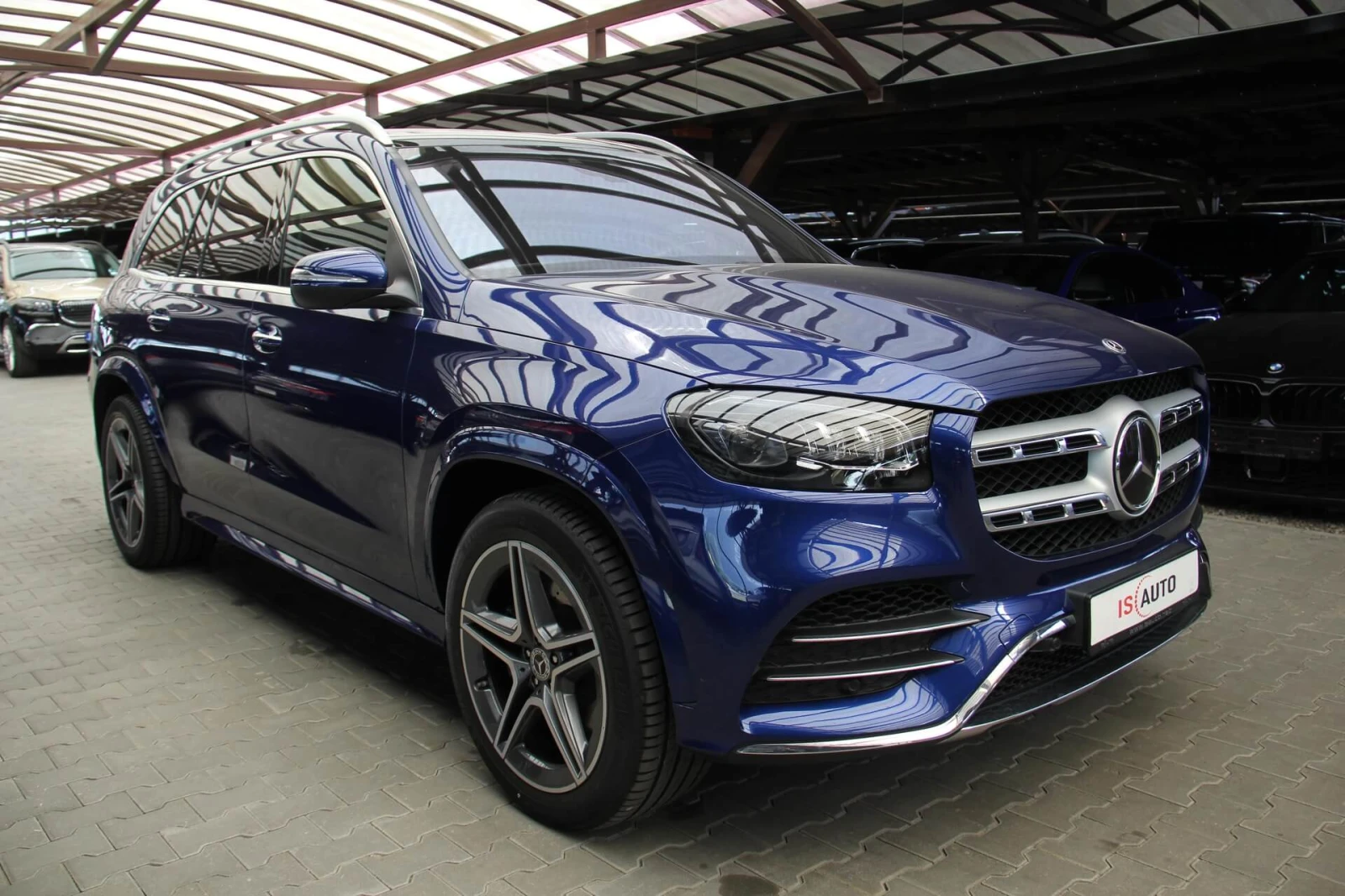 Mercedes-Benz GLS580 AMG/4Matic/Burmester/HuD/Панорама/Обдухване/RSE - изображение 3
