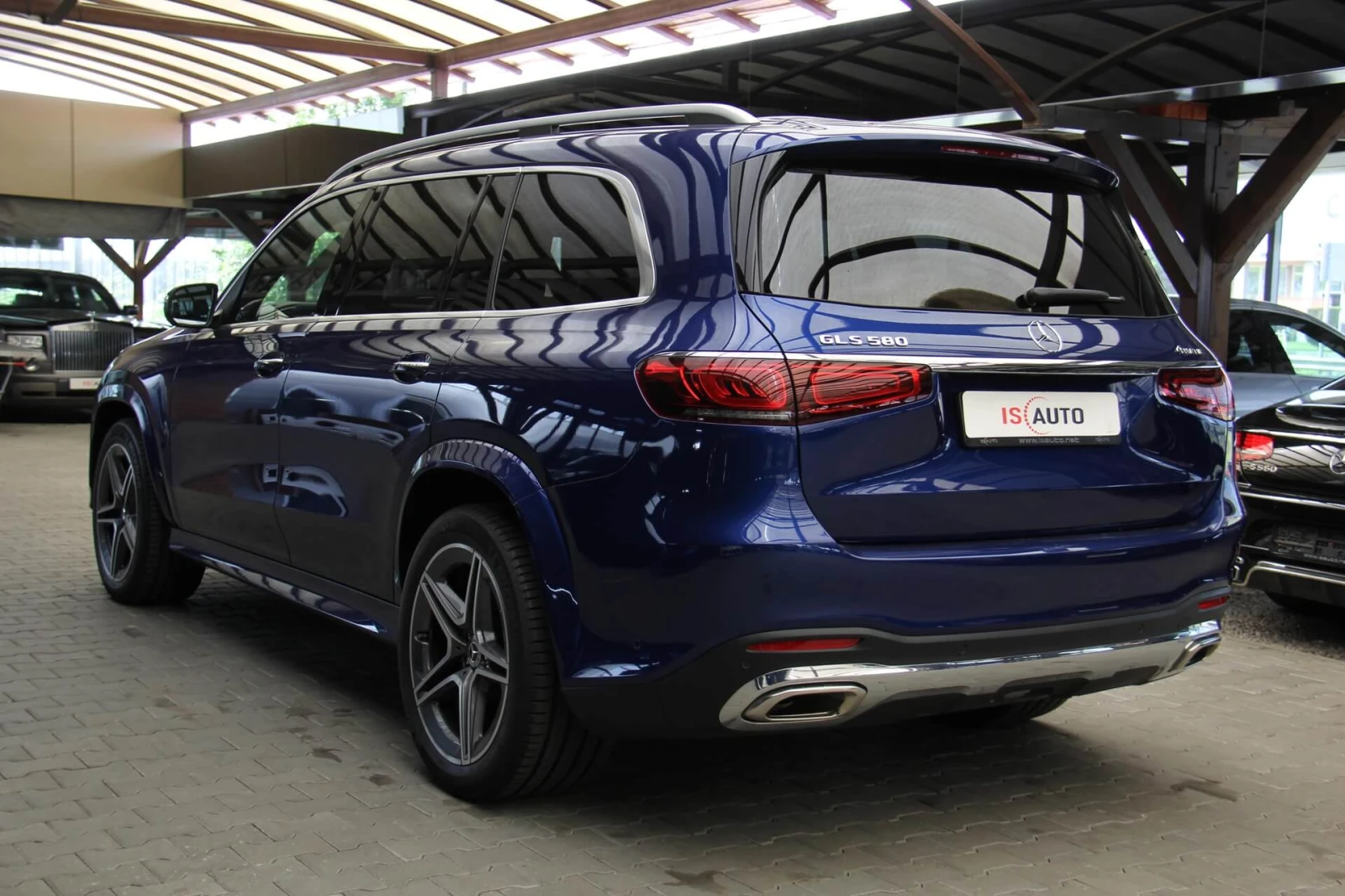 Mercedes-Benz GLS580 AMG/4Matic/Burmester/HuD/Панорама/Обдухване/RSE - изображение 6