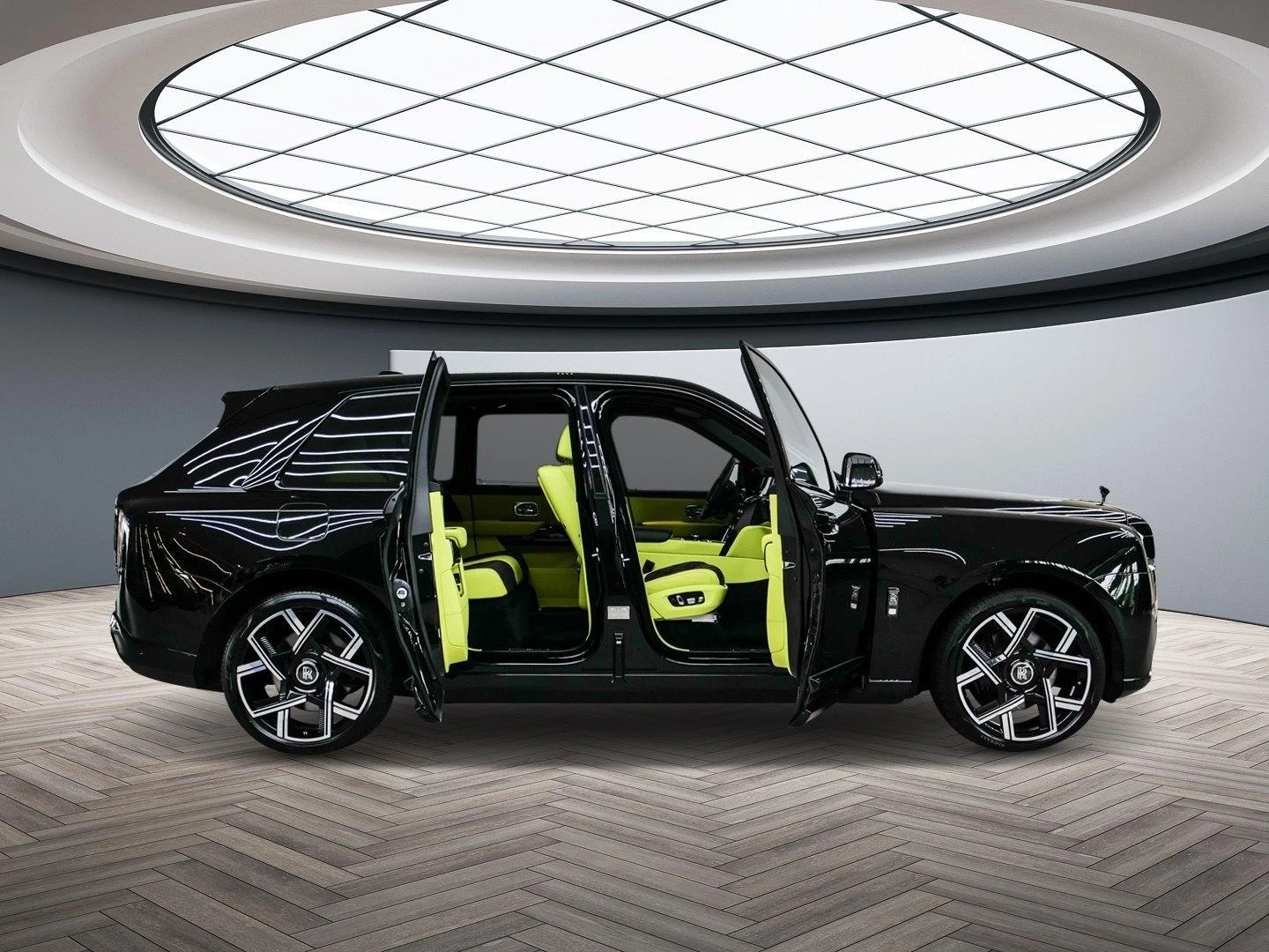 Rolls-Royce Cullinan V12 / BLACK BADGE / BESPOKE / NIGHT / HUD / 360 / | Mobile.bg � ����������� 4