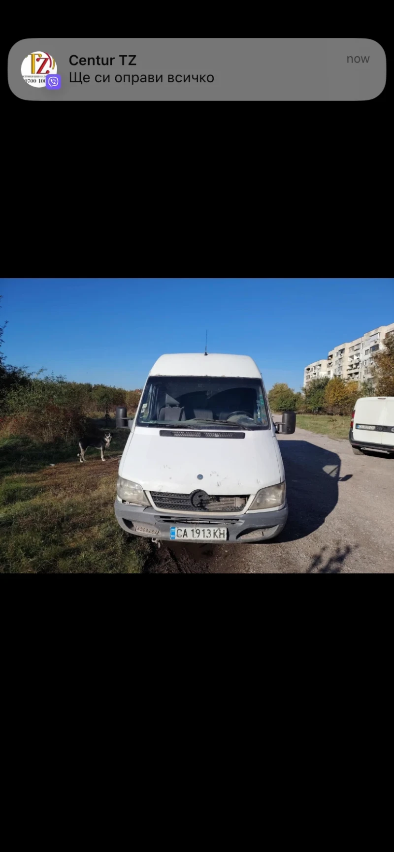 Mercedes-Benz 313, снимка 1 - Бусове и автобуси - 48223252