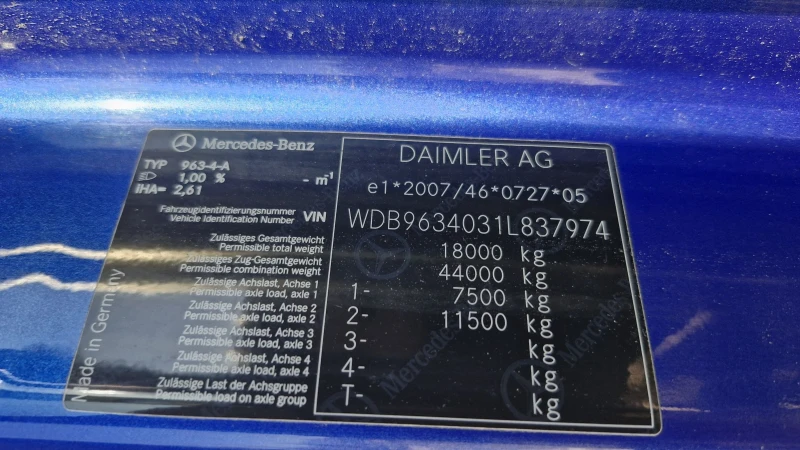 Mercedes-Benz Actros 18 48 EURO 6, снимка 17 - Камиони - 47632694