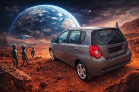 Chevrolet Aveo Газ, снимка 1