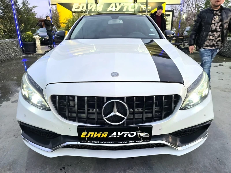 Mercedes-Benz C 220 D FULL AMG PACK BURMEISTER TOP ЛИЗИНГ 100%, снимка 3 - Автомобили и джипове - 49203419