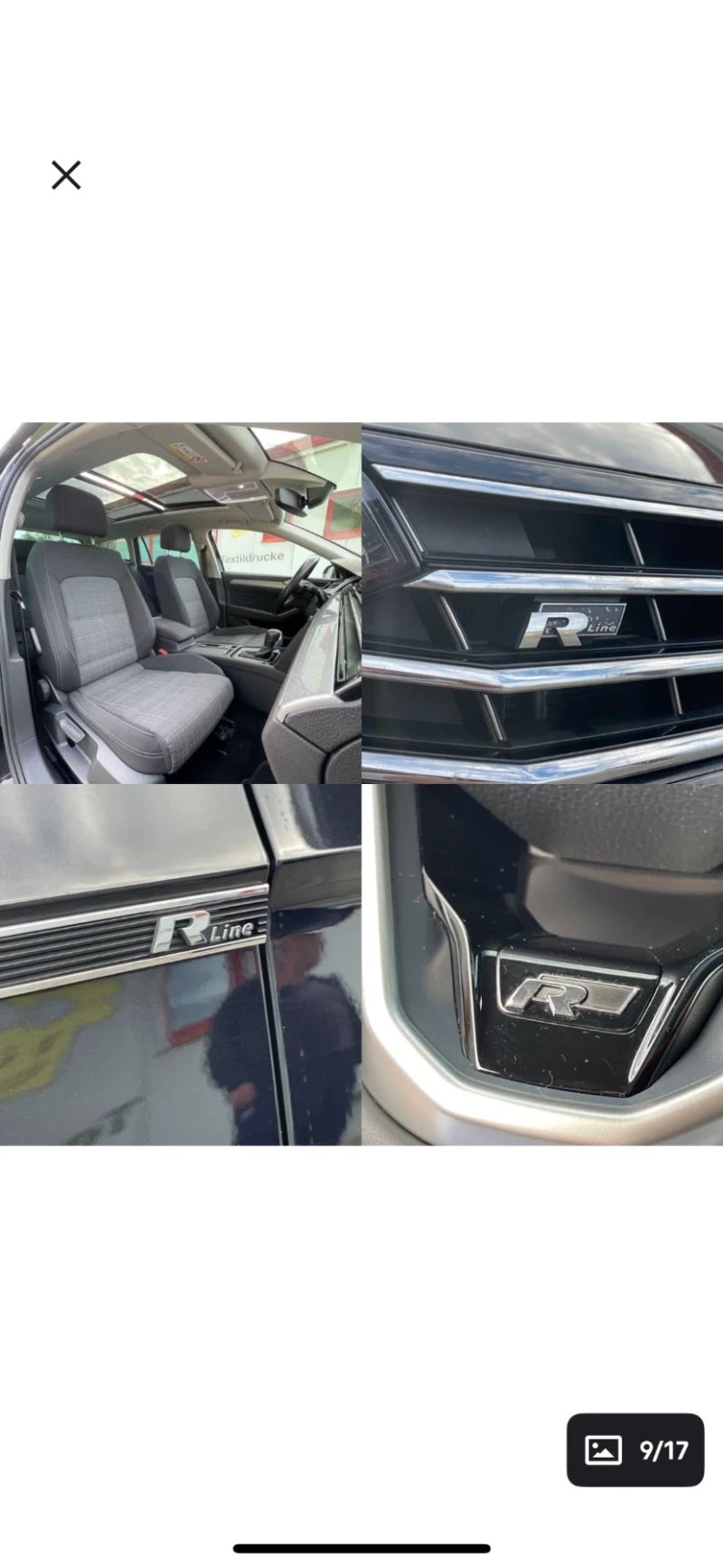 VW Passat R-LINE PANORAMA KEYLESS AMBiENT, снимка 9 - Автомобили и джипове - 52584245