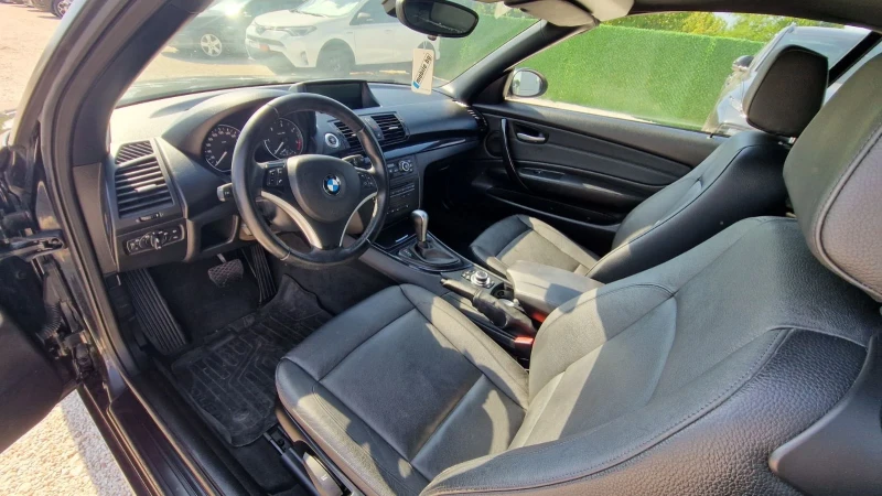 BMW 120 2.0D/AVTOMAT/PODGREV/KOJA/BELGIA, снимка 5 - Автомобили и джипове - 51506887