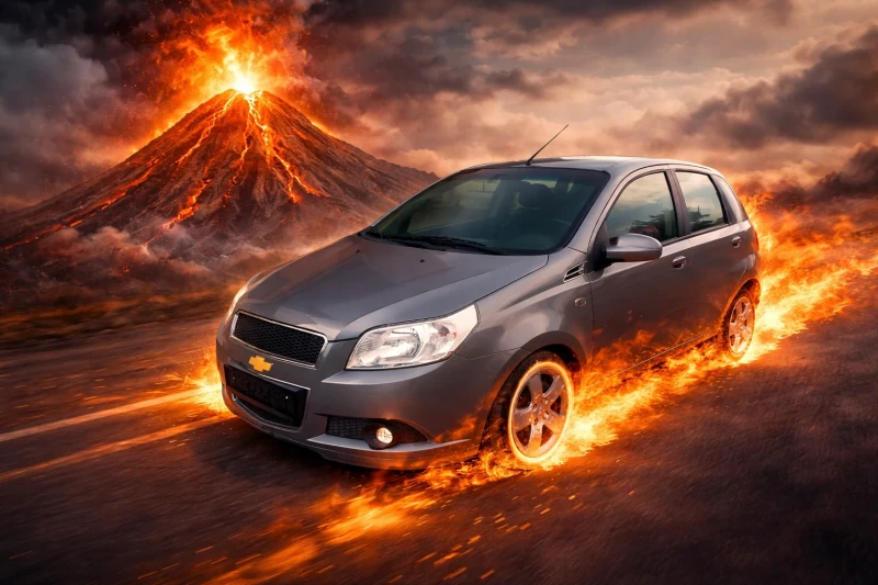 Chevrolet Aveo Газ, снимка 4 - Автомобили и джипове - 53264949