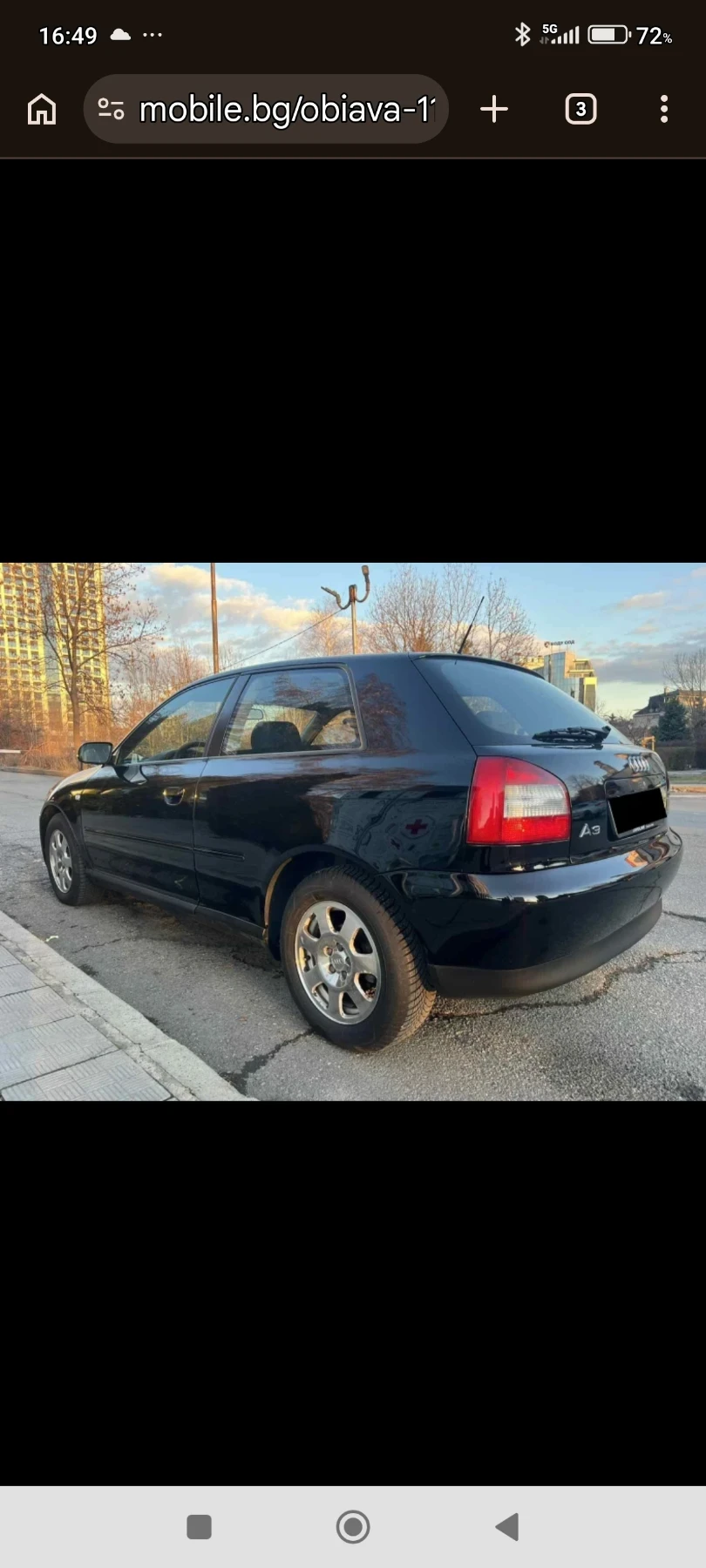 Audi A3 1.9 tdi, снимка 2 - Автомобили и джипове - 53918305