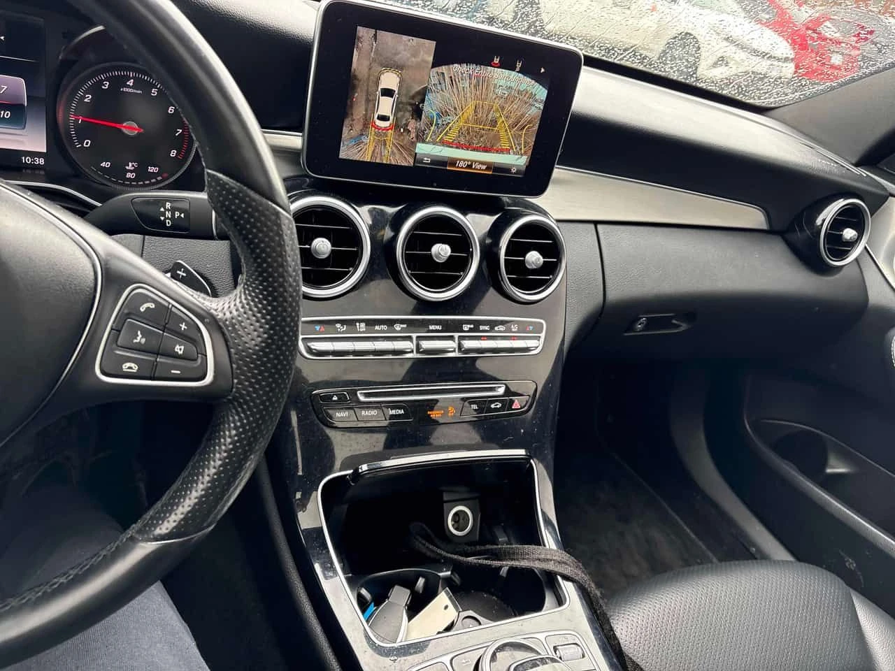 Mercedes-Benz C 300 ПАНОРАМА/ПОДГРЕВИ/360 КАМЕРИ, снимка 9 - Автомобили и джипове - 54232146