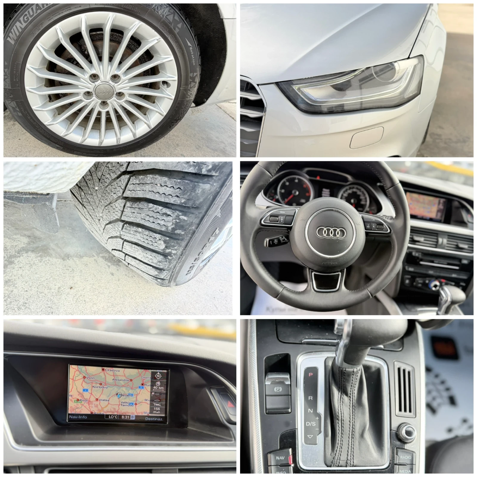 Audi A4 2.0tdi 177k.s* Facelife* 4x4* Navi* NOVA* , снимка 11 - Автомобили и джипове - 55713283
