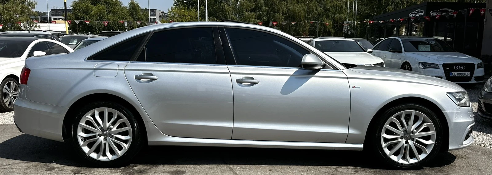 Audi A6 245HP S LINE MATRIX HUD BOSE ОБДУХВАНЕ ДИСТРОНИК, снимка 4 - Автомобили и джипове - 55753081