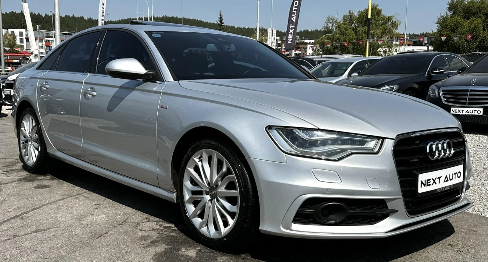 Audi A6 245HP S LINE MATRIX HUD BOSE ОБДУХВАНЕ ДИСТРОНИК, снимка 3 - Автомобили и джипове - 55753081