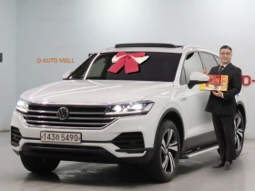 VW Touareg PREMIUM* 3.0* TDI* ОБДУХ* 360* КАМЕРИ* ПОДГРЕВ*  | Auto.bg — изображение 2