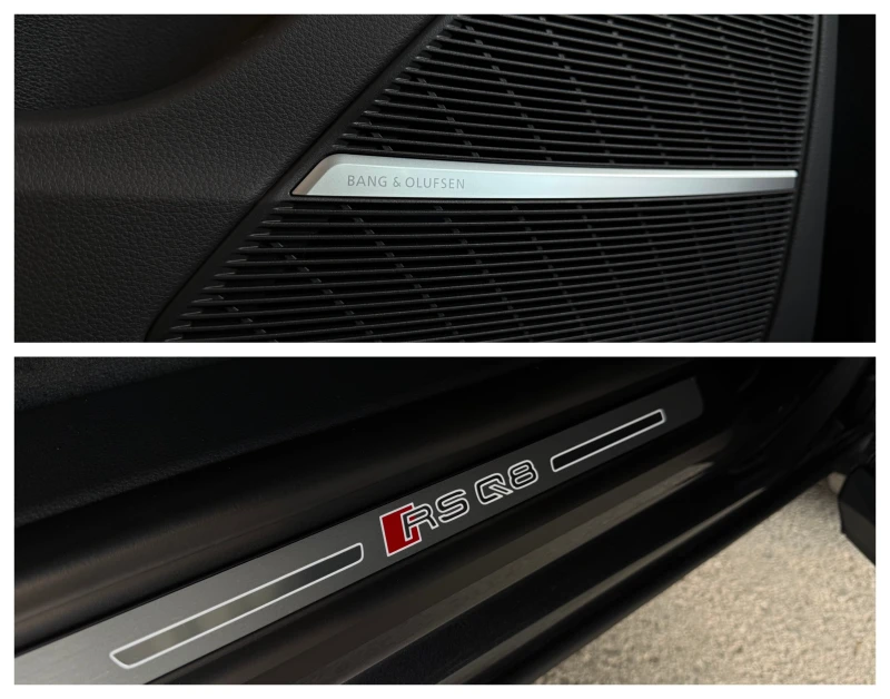 Audi RSQ8 PERFORMANCE HEAD UP PANO 360 CAMERA B&O, снимка 13 - Автомобили и джипове - 52051383