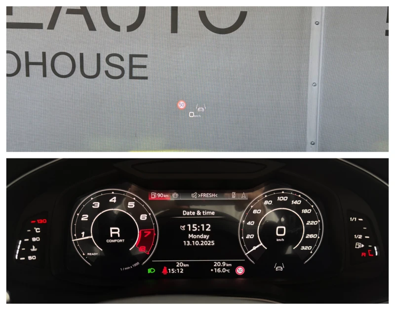 Audi RSQ8 PERFORMANCE HEAD UP PANO 360 CAMERA B&O, снимка 9 - Автомобили и джипове - 52051383