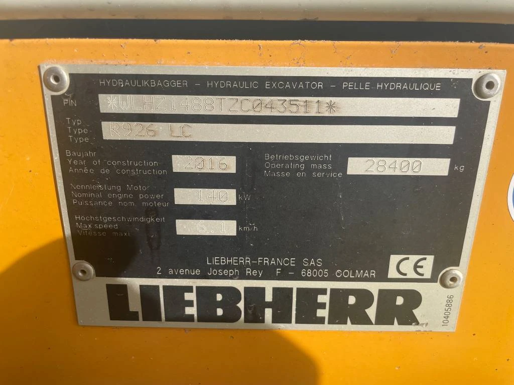  Liebherr R 926 LC | Mobile.bg   17