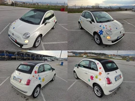 Fiat 500 1.2 Lounge* КАБРИО* EURO6, снимка 3