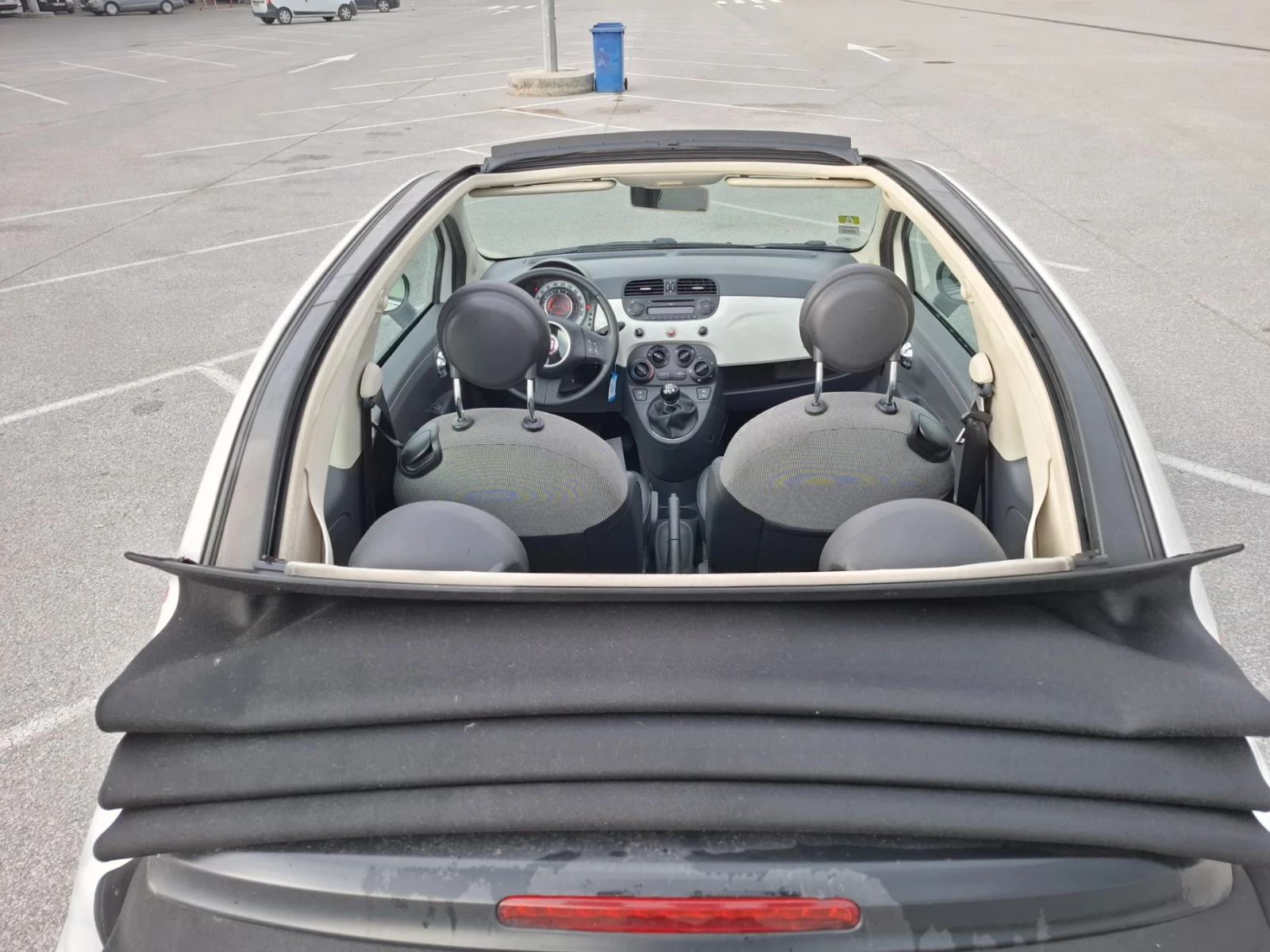 Fiat 500 1.2 Lounge* КАБРИО* EURO6, снимка 10 - Автомобили и джипове - 53883555