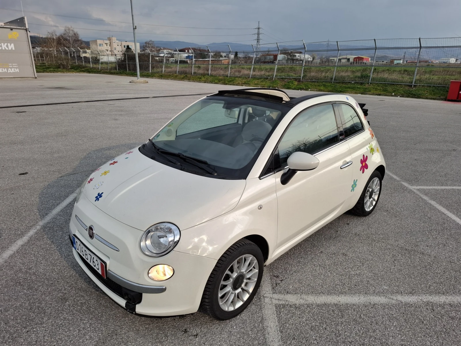 Fiat 500 1.2 Lounge* КАБРИО* EURO6