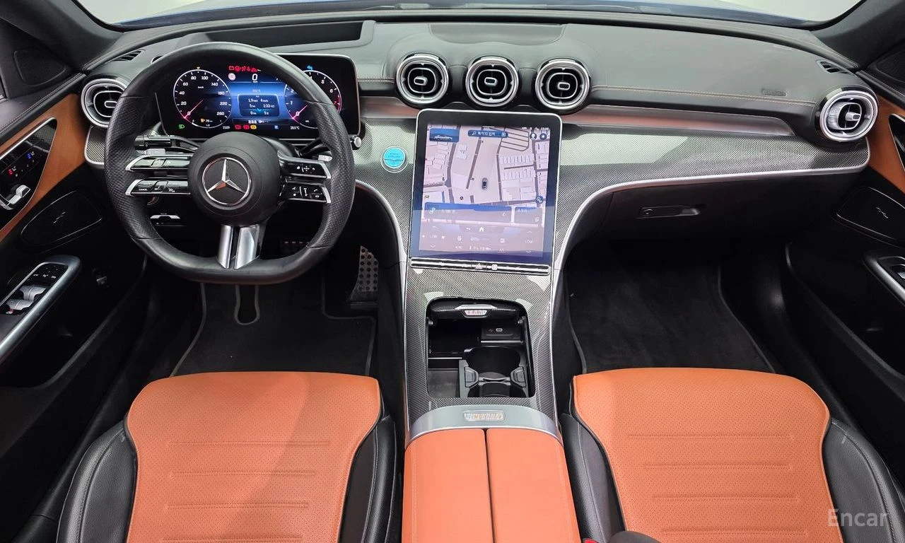 Mercedes-Benz C 300 AMG* LINE* ОБДУХВАНЕ* ДИСТРОНИК* ХЕДЪП* LANE* ASSI, снимка 7 - Автомобили и джипове - 55209635