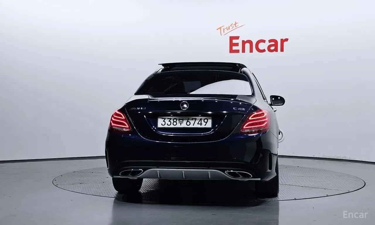 Mercedes-Benz C 43 AMG BURMESTER| PANO| HUD| ПАМЕТ, снимка 4 - Автомобили и джипове - 55615673