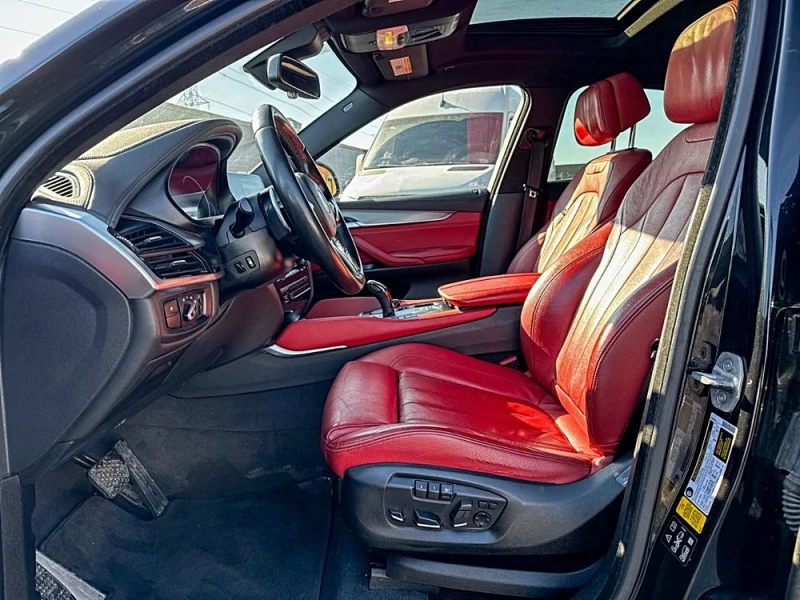 BMW X6 2017* HEAD-UP* M-PACK* DRIVER ASSIST* HARMAN* RED , снимка 13 - Автомобили и джипове - 53475647