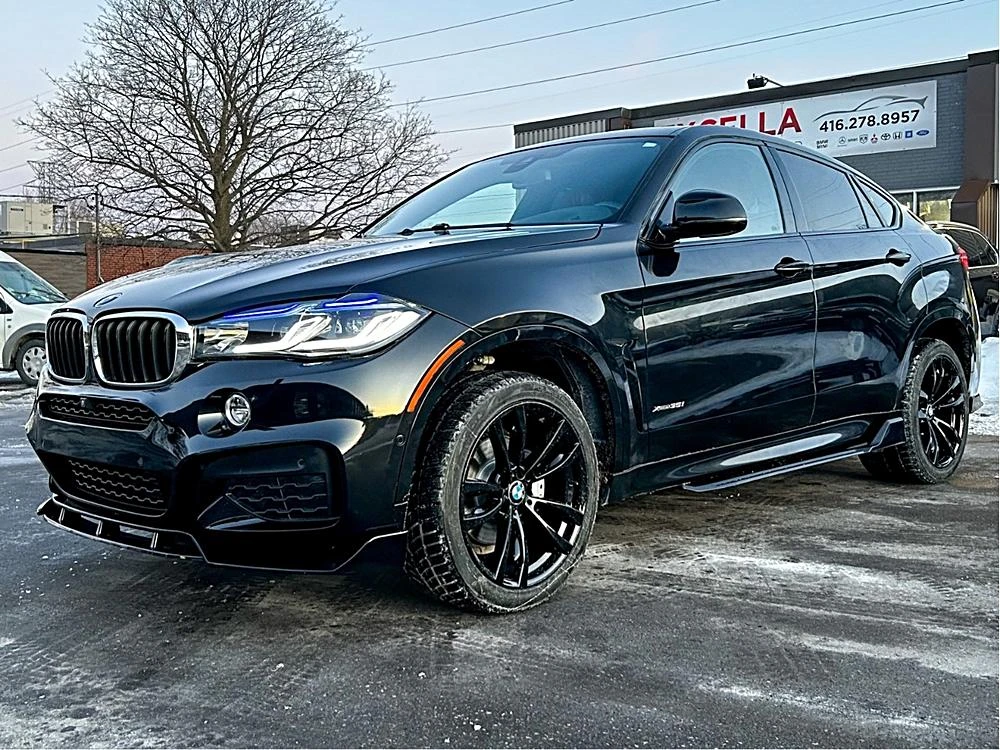 BMW X6 2017* HEAD-UP* M-PACK* DRIVER ASSIST* HARMAN* RED  - изображение 3