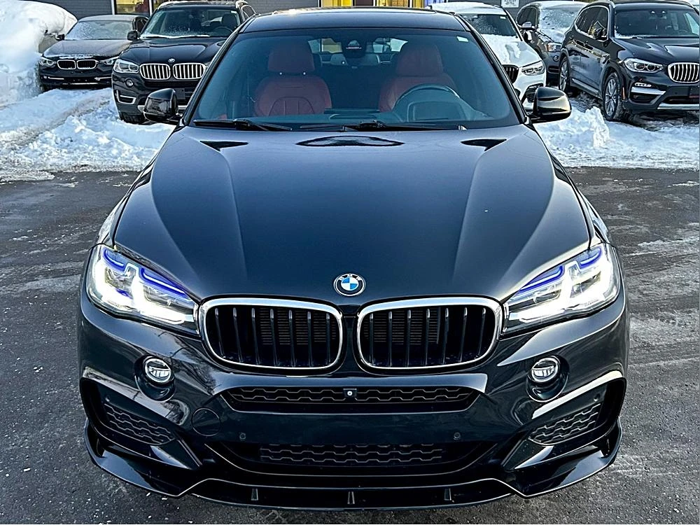 BMW X6 2017* HEAD-UP* M-PACK* DRIVER ASSIST* HARMAN* RED  - изображение 2