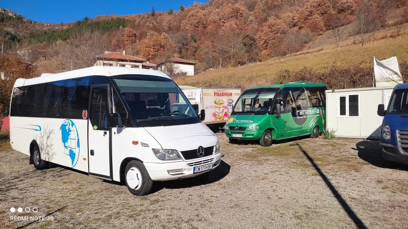 Mercedes-Benz Sprinter 616 26M, КЛИМА, 2 ПЕЧКИ, ТЕЛМА, TV, снимка 1 - Бусове и автобуси - 47870343