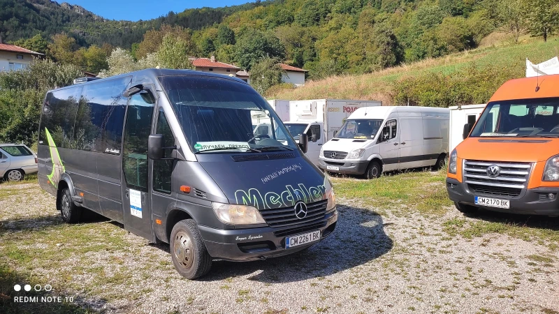 Mercedes-Benz Sprinter 616 26M, КЛИМА, 2 ПЕЧКИ, ТЕЛМА, TV, снимка 13 - Бусове и автобуси - 47870343