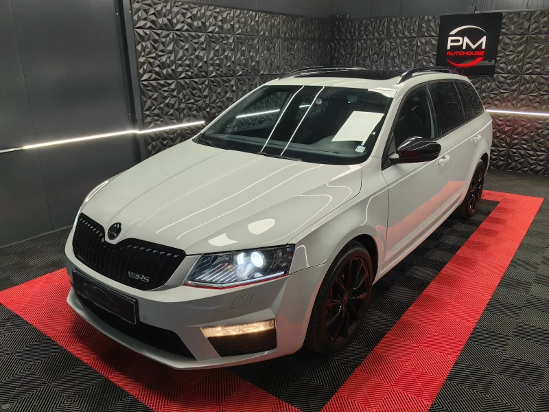 Skoda Octavia 2.0 TDI VRS/DSG/ПАНОРАМА/ПОДГР /CAM/АЛКАНТАРА, снимка 2 - Автомобили и джипове - 50935552