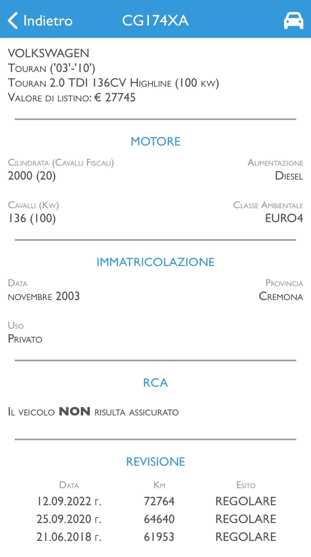 VW Touran 2.0 TDI (136 Hp), 99000KM | Mobile.bg   17