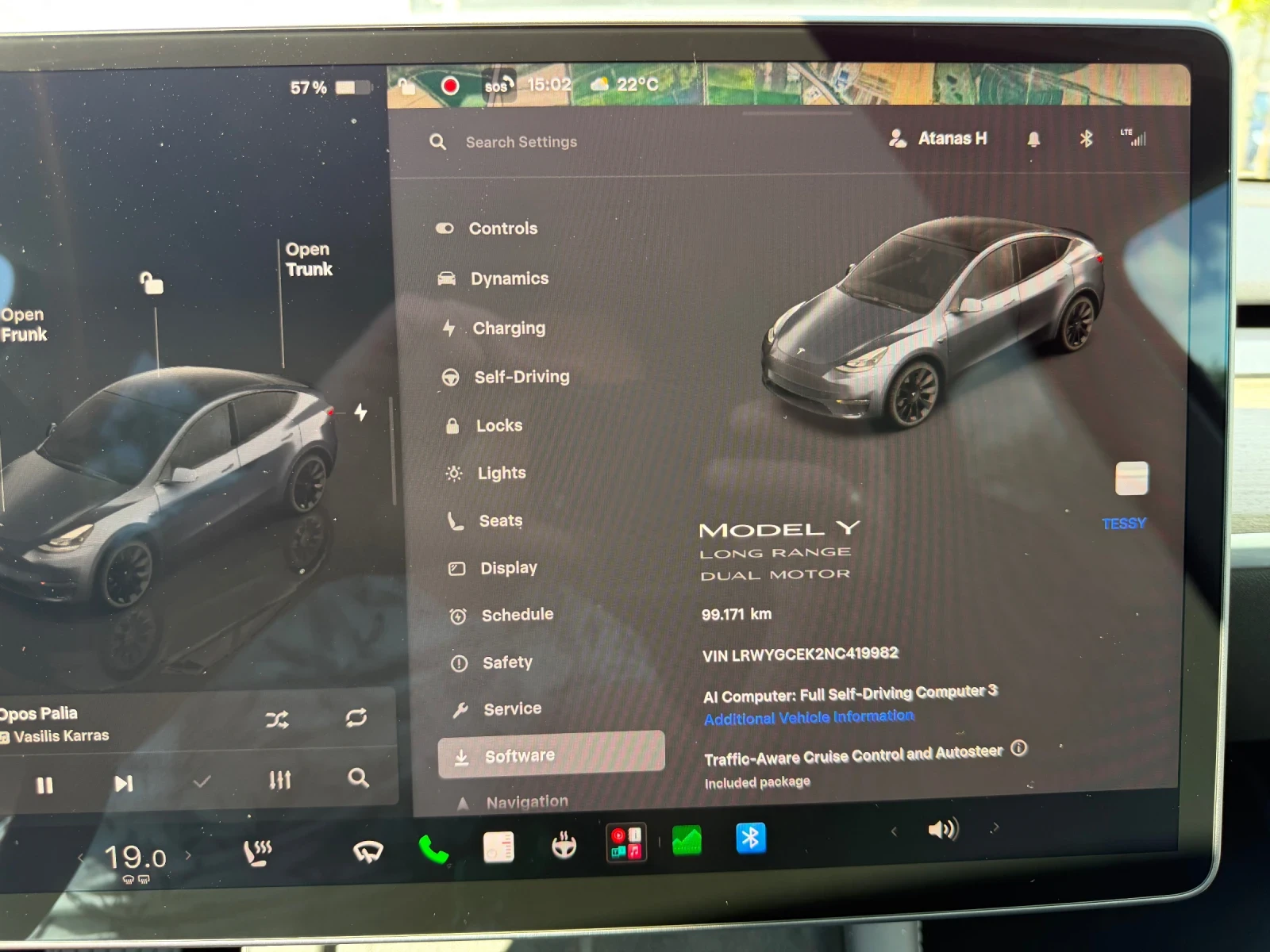 Tesla Model Y, снимка 10 - Автомобили и джипове - 54761090