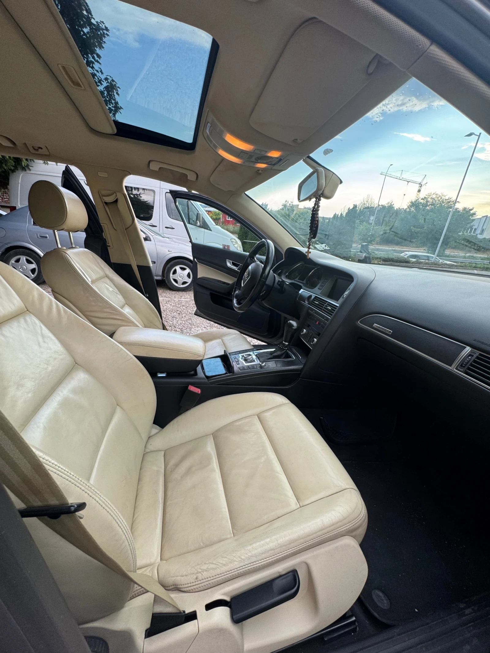 Audi A6 3.0 TDI/Quattro/Кожа, снимка 7 - Автомобили и джипове - 55253165