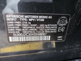 BMW X6 * XDRIVE35I * CARFAX * ЦЕНА ДО БГ - 40400 лв. / 20656.19 € - 52545166 17