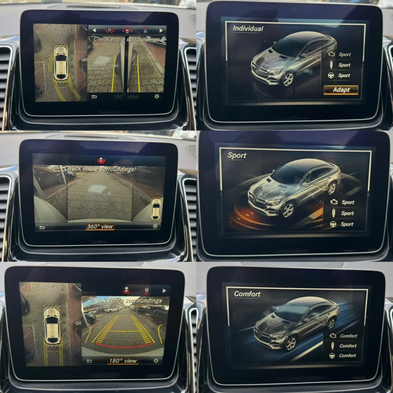 Mercedes-Benz GLE 350 COUPE#DISTR#SOFTCL#PANO#ОБДУХ#МАСАЖ#120000КМ, снимка 17 - Автомобили и джипове - 52174815