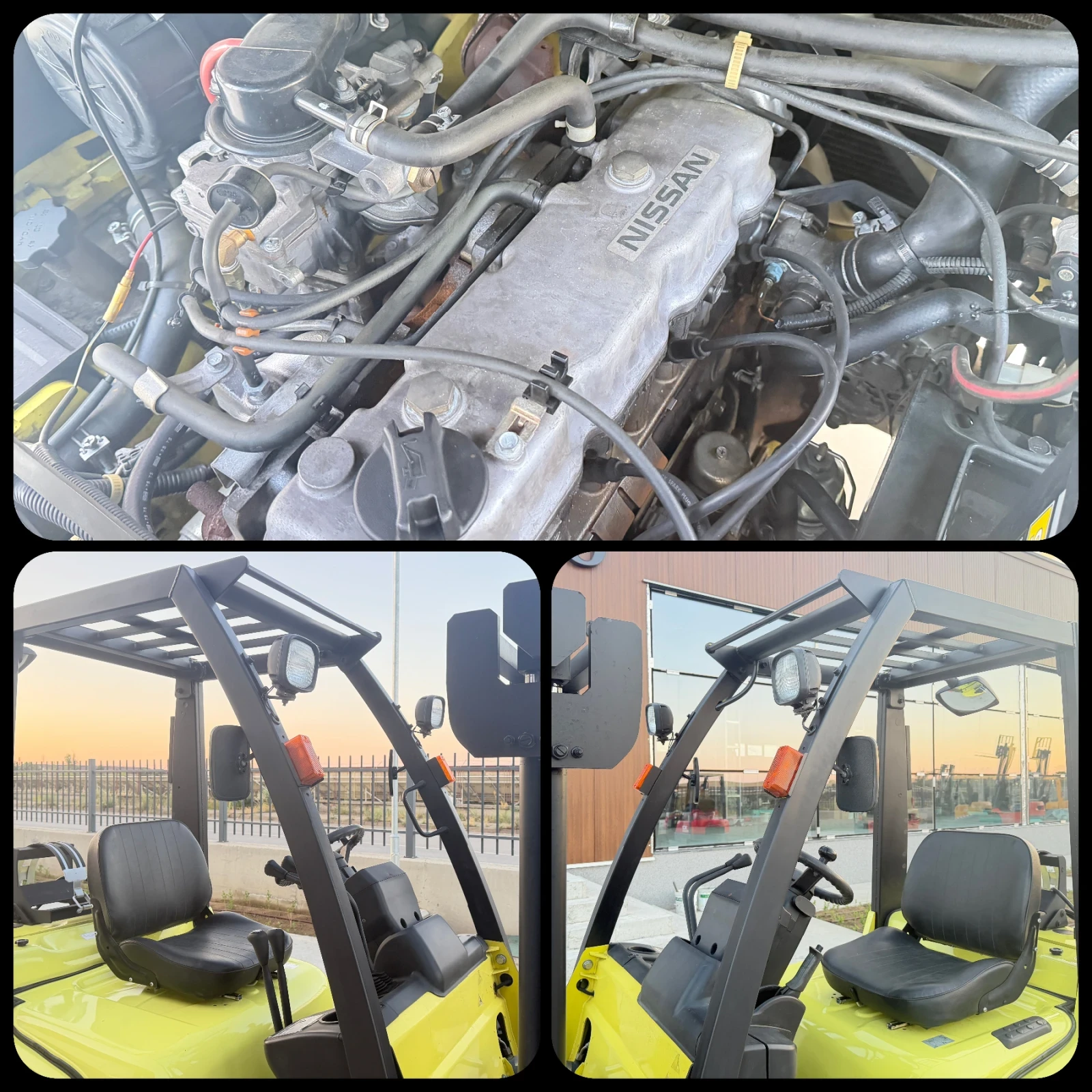 Мотокар Nissan ПЕРФЕКТЕН / КАТО НОВ / Газ-Бензин /, снимка 15 - Индустриална техника - 53632009