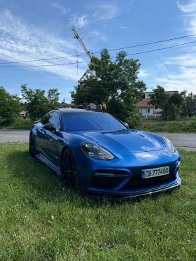 Porsche Panamera Turbo carbon ceramic brake Гаранционен до 2027  | Auto.bg — изображение 3
