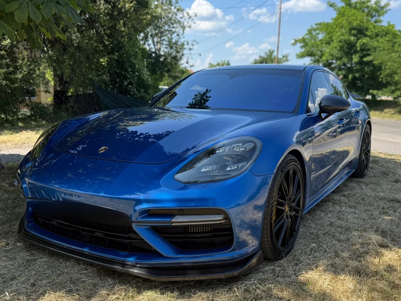 Porsche Panamera Turbo carbon ceramic brake Гаранционен до 2027г , снимка 2 - Автомобили и джипове - 52566601