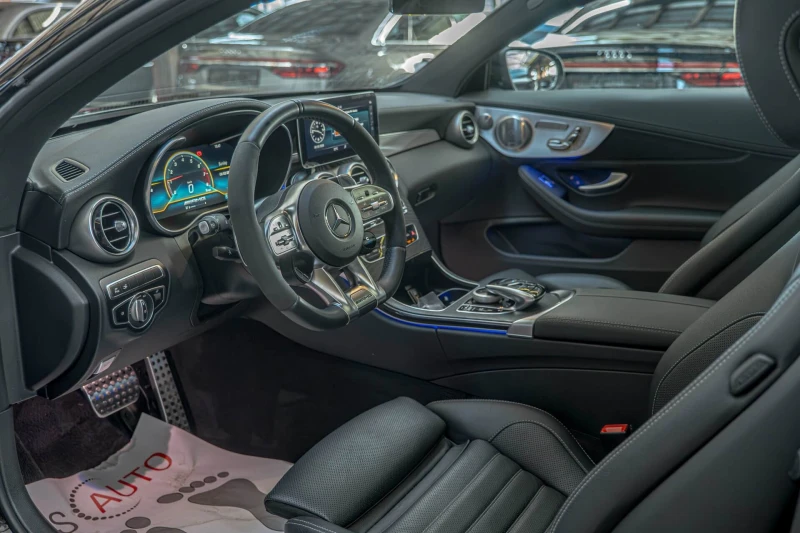 Mercedes-Benz C 43 AMG Coupe/4Matic/Пано/Амбиент/Камера 360/Burmester/, снимка 4 - Автомобили и джипове - 53405621